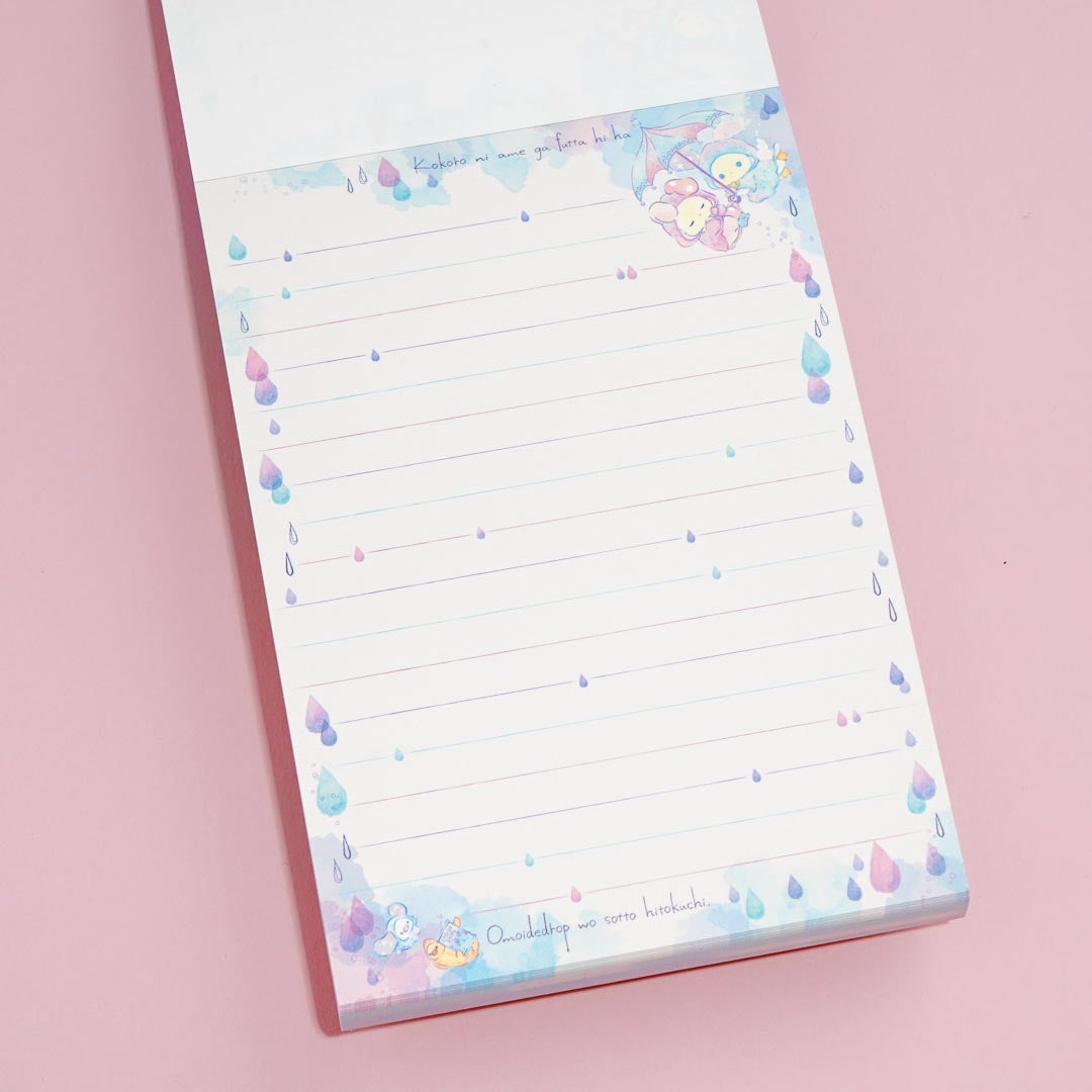 Sentimental Circus Rainbow Over The Sky Of Tears Memo Pad