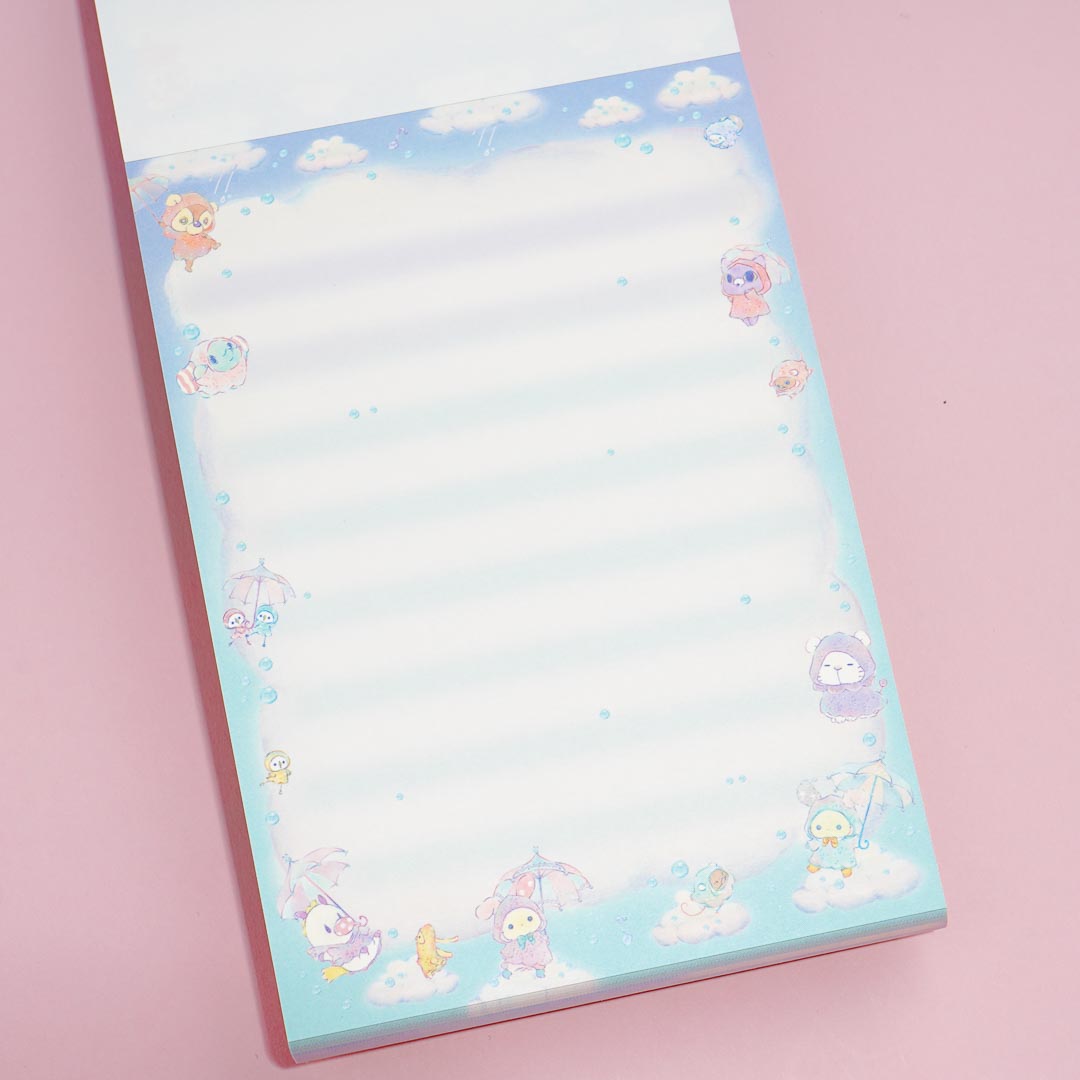Sentimental Circus Rainbow Over The Sky Of Tears Memo Pad
