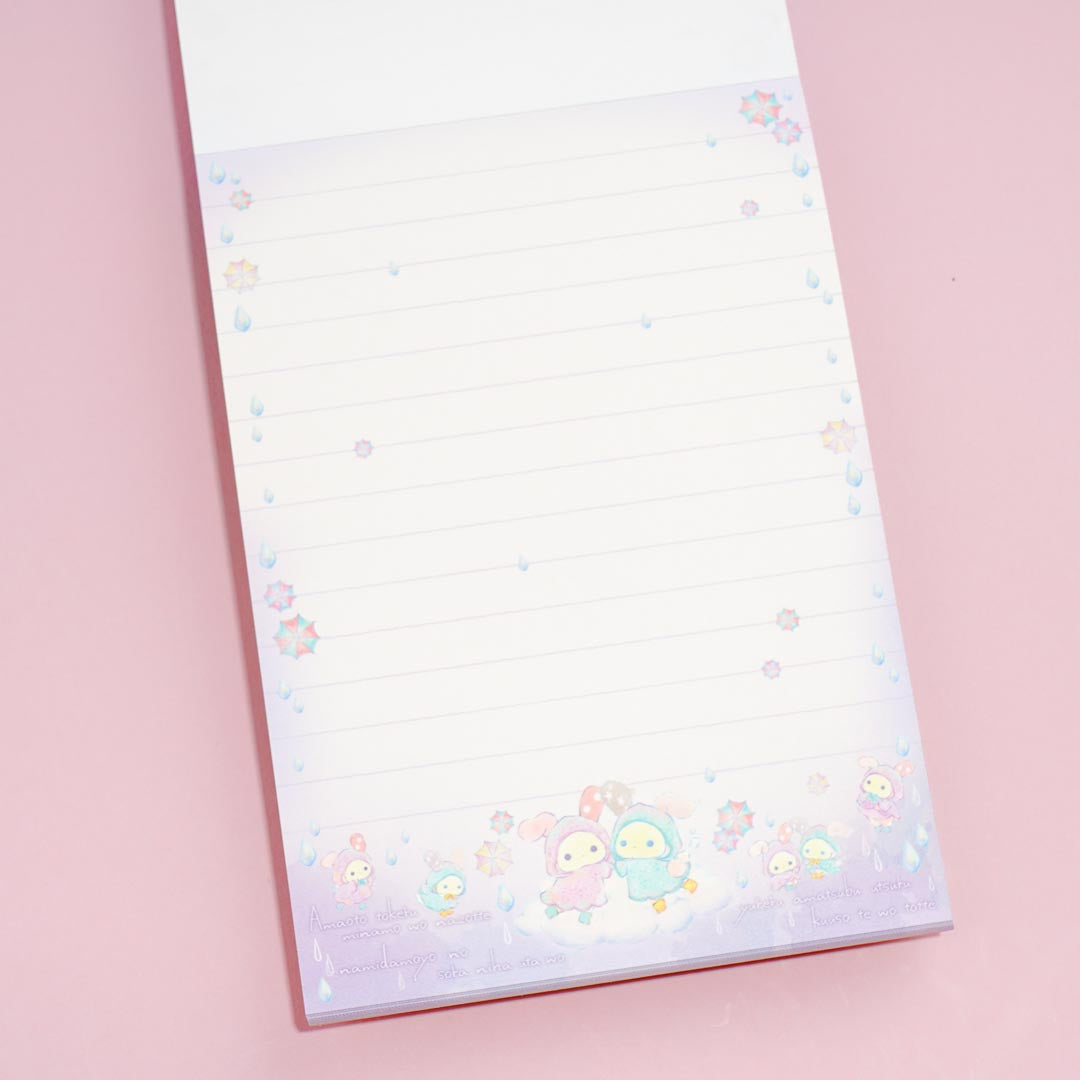 Sentimental Circus Rainbow Over The Sky Of Tears Memo Pad