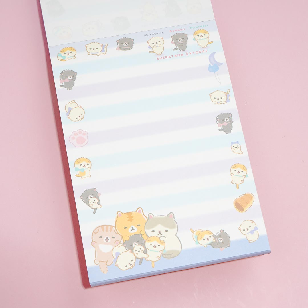 Corocoro Coronya Cat Sleepover Memo Pad