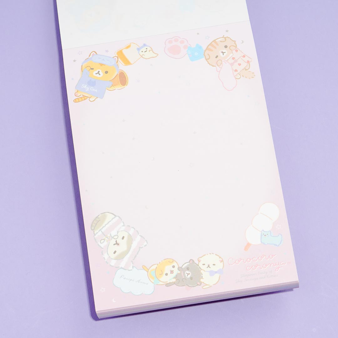Corocoro Coronya Nap Time Memo Pad