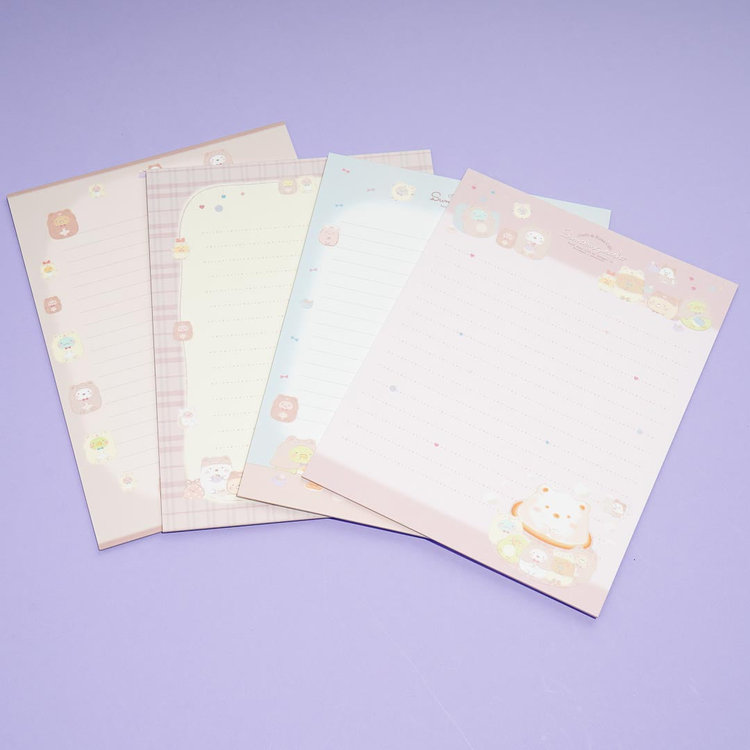 Sumikko Gurashi Kuma Cafe Onesie Hangout Letter Set
