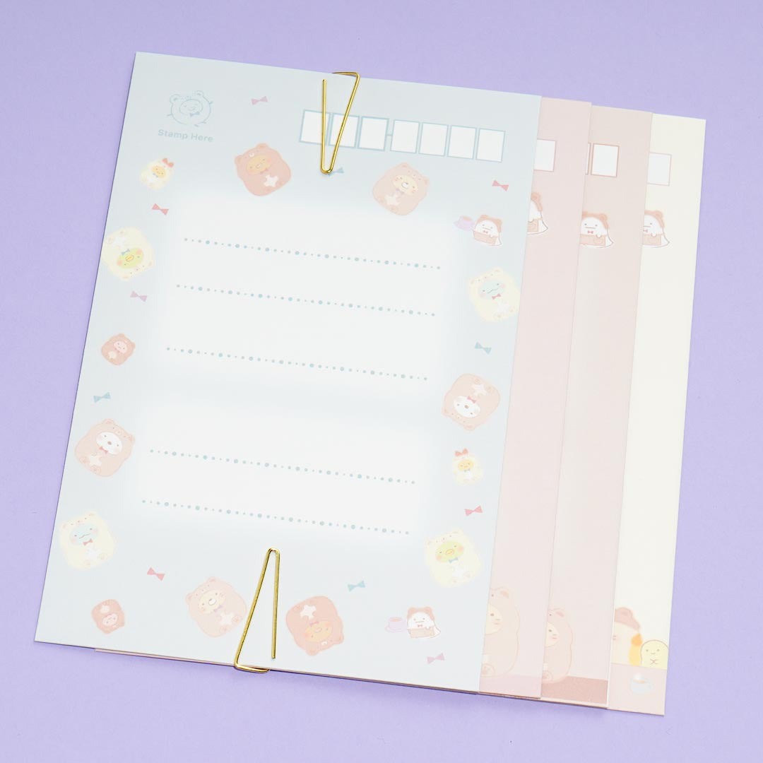 Sumikko Gurashi Kuma Cafe Onesie Hangout Letter Set