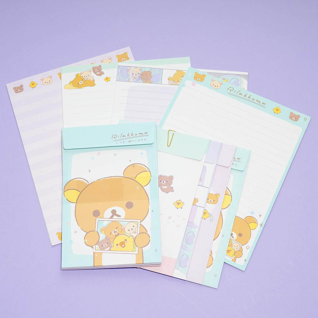 Rilakkuma & Friends Photo Love Letter Set