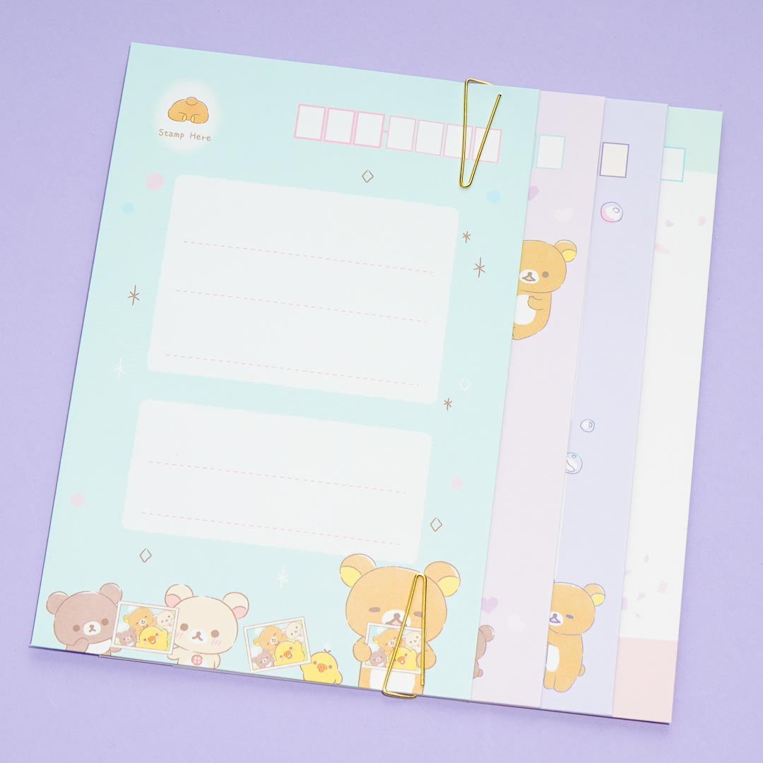Rilakkuma & Friends Photo Love Letter Set
