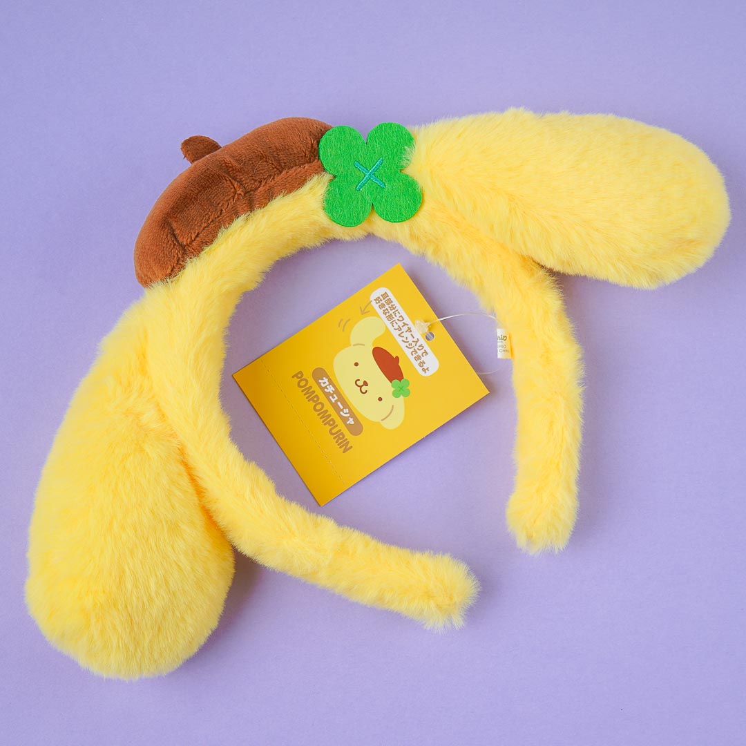 Pompompurin Fluffy Ears Headband
