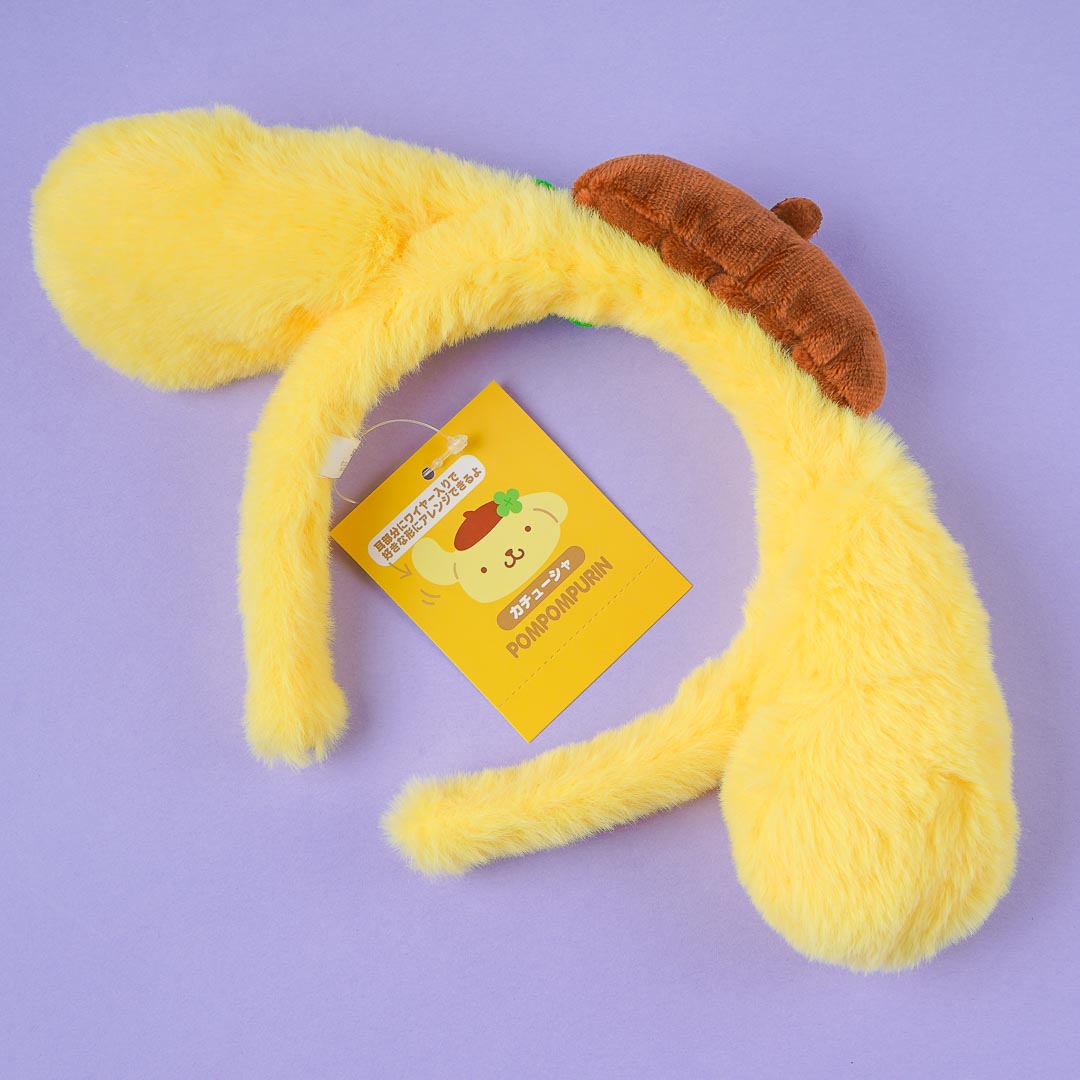 Pompompurin Fluffy Ears Headband