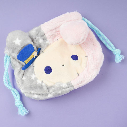 Sentimental Circus Fluffy Drawstring Pouch - Spica