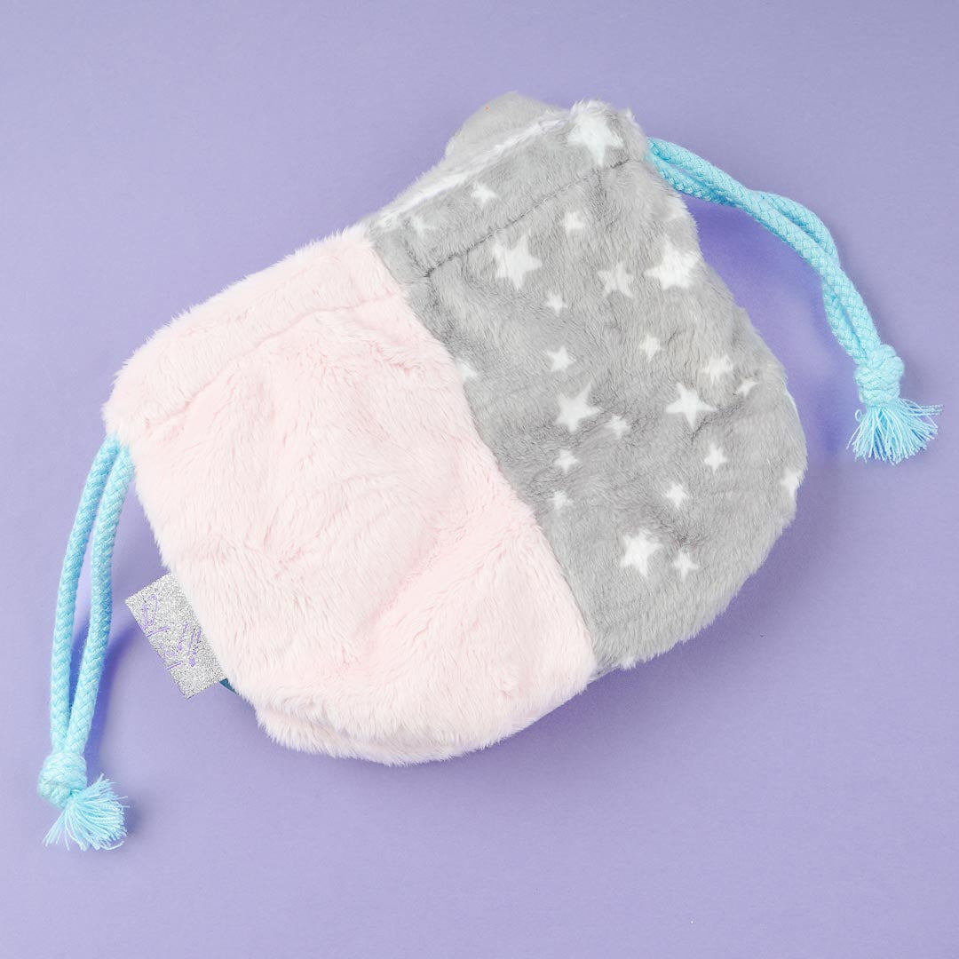 Sentimental Circus Fluffy Drawstring Pouch - Spica