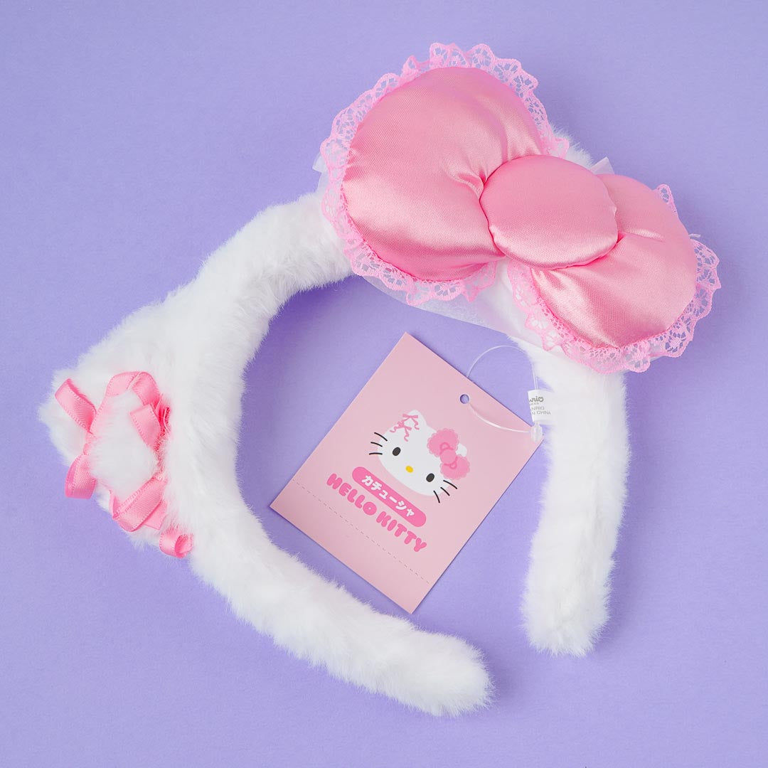 Hello Kitty Fluffy Ears Headband
