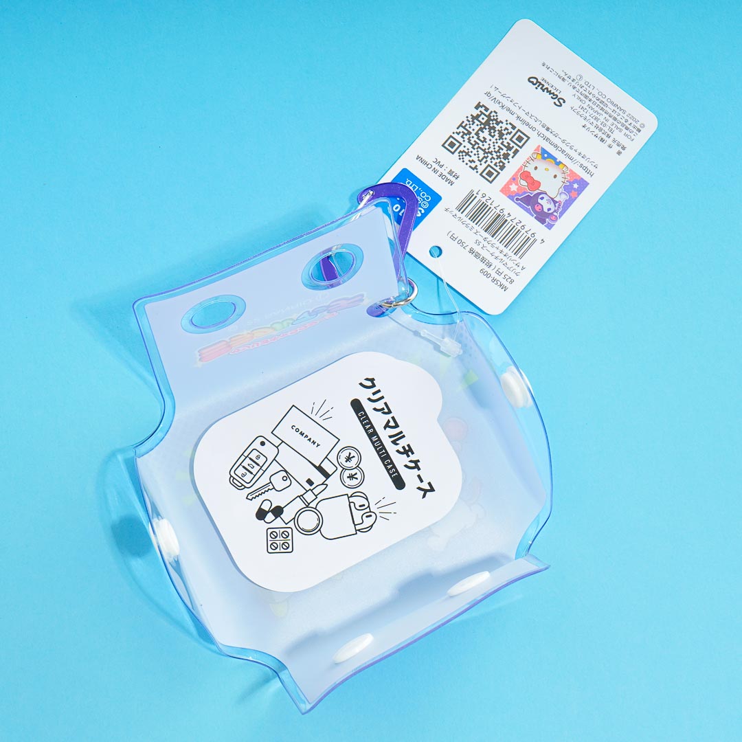 Kuromi x Bad Badtz-Maru Clear Multi-Case