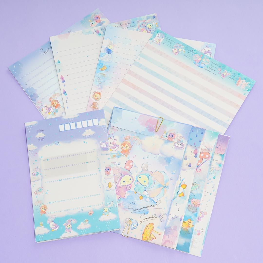Sentimental Circus Rainbow Over The Sky Of Tears Letter Set