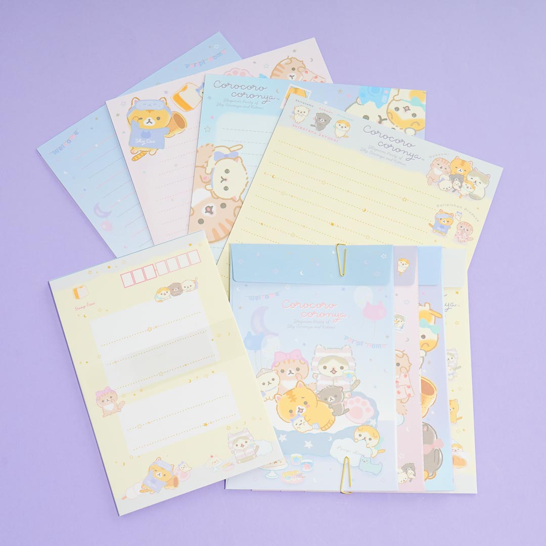 Corocoro Coronya Slumber Party Letter Set