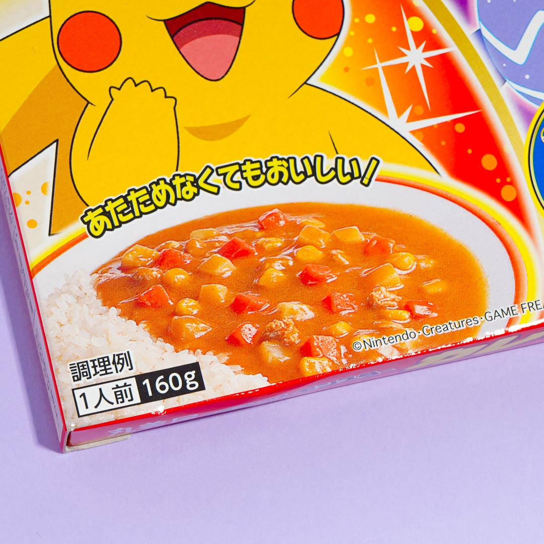 Pokémon Instant Pork & Sweet Corn Curry
