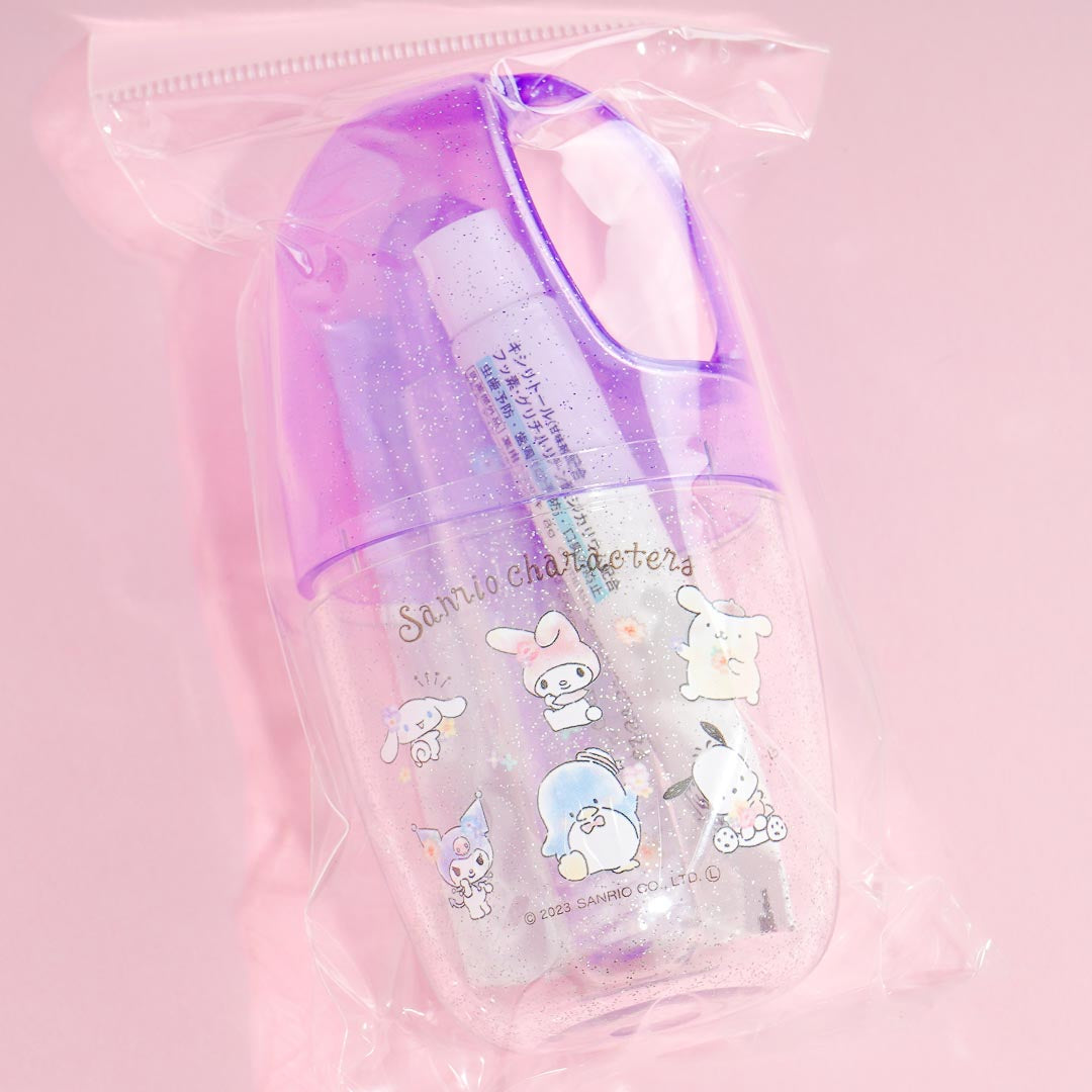 Sanrio Characters Travel Toothbrush Set