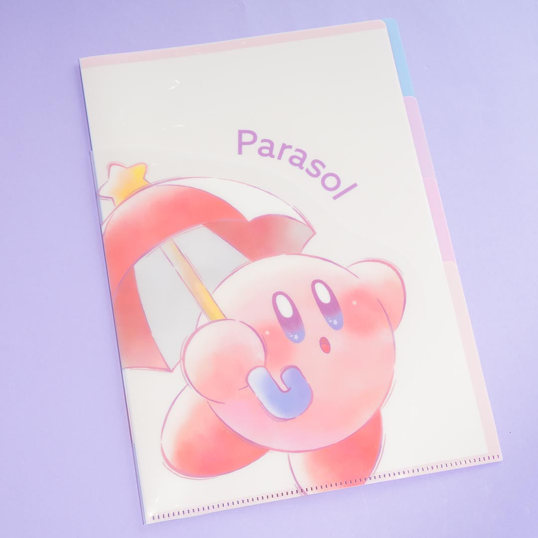 Kirby Parasol Die-Cut Clear Index Folder