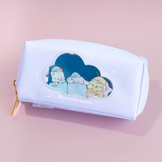 Sanrio Characters Bedtime Pen Case With Cloud-Shaped Window