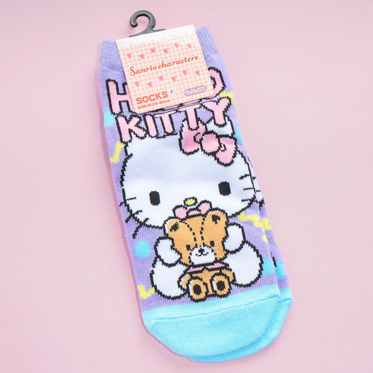 Hello Kitty Bear Hug Ankle Socks