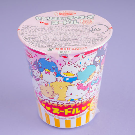 Sanrio Characters Instant Noodles - Soy Sauce
