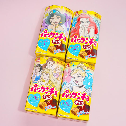 Disney Princess Pakkuncho Choco-Filled Snacks