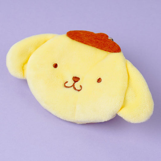Pompompurin Fluffy Gamaguchi Coin Purse