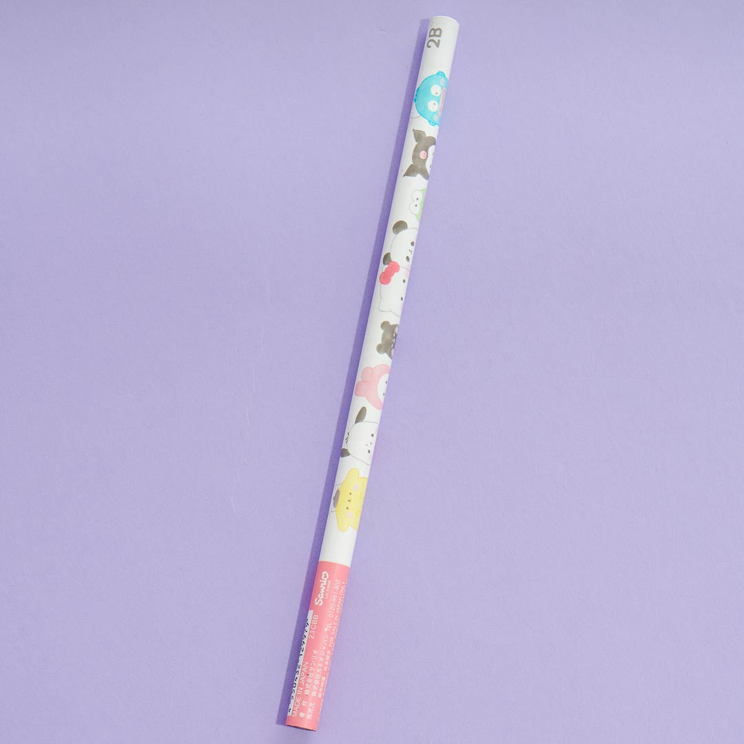 Sanrio Characters x Mochi Mochi Panda Line Matte Shaft 2B Pencil