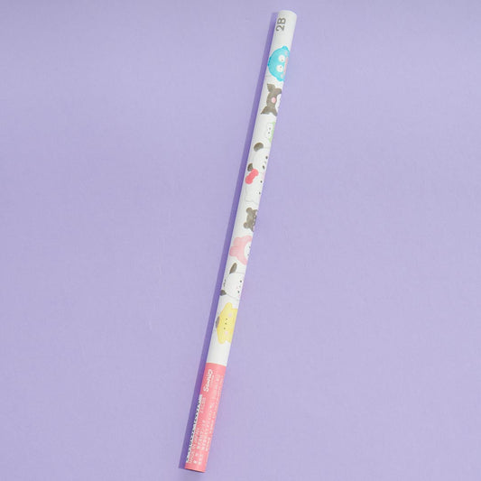 Sanrio Characters x Mochi Mochi Panda Line Matte Shaft 2B Pencil