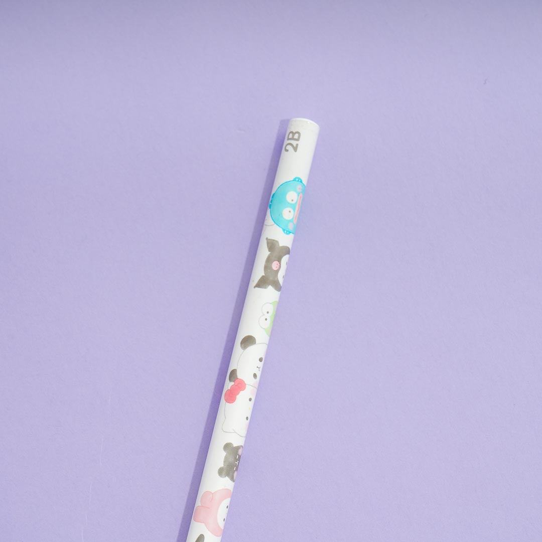 Sanrio Characters x Mochi Mochi Panda Line Matte Shaft 2B Pencil