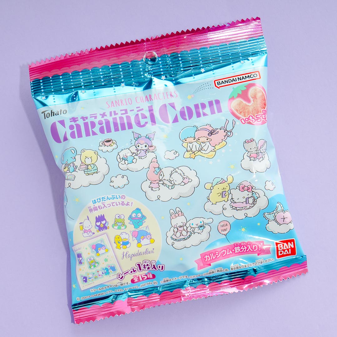 Sanrio Characters Caramel Corn - Strawberry & Milk