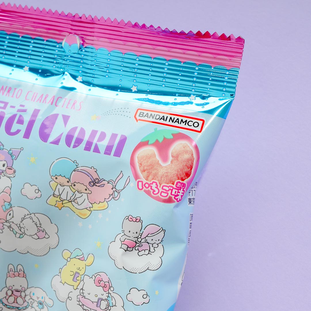 Sanrio Characters Caramel Corn - Strawberry & Milk