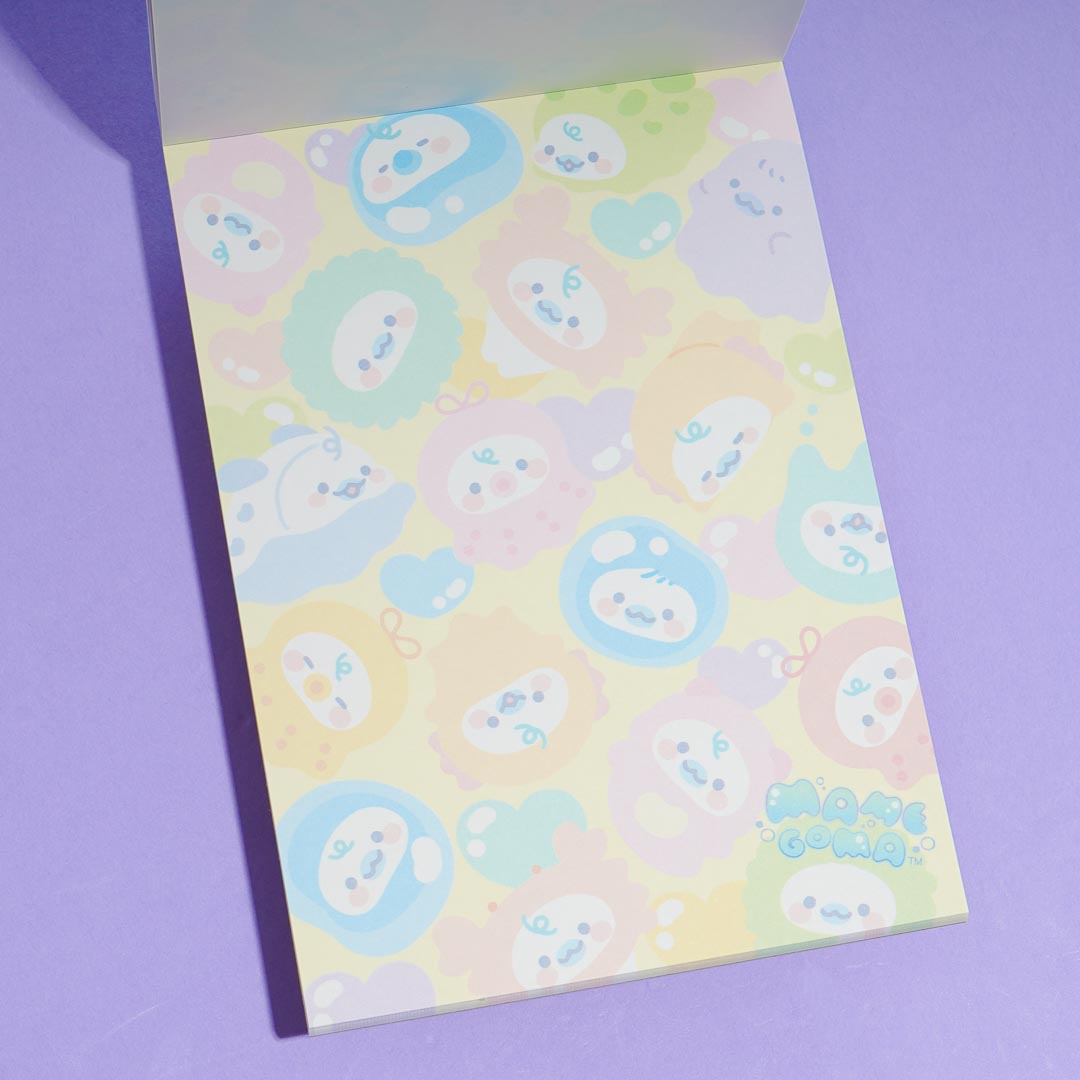 Mamegoma Heartful Sea Memo Pad
