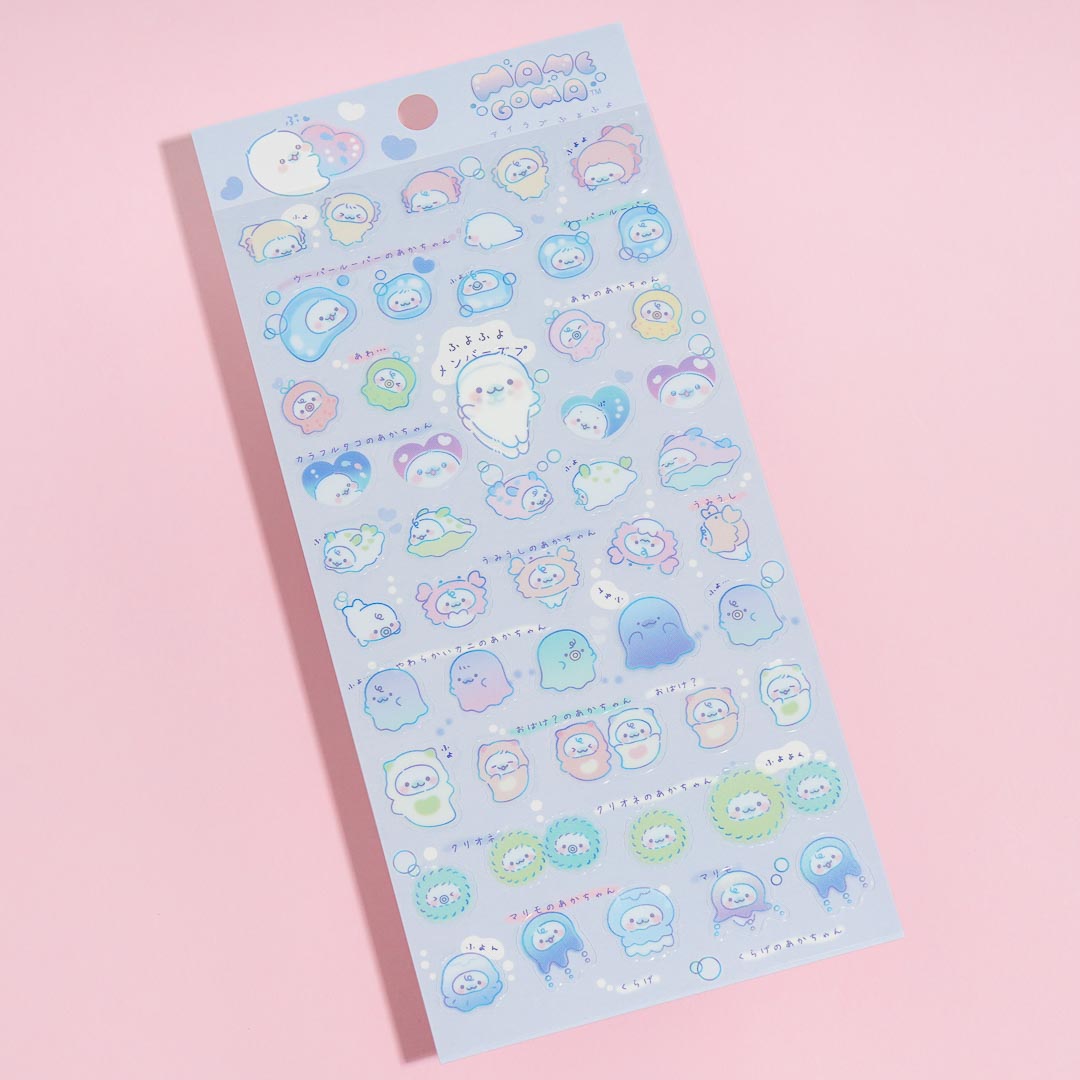 Mamegoma Baby Sea Animals Stickers
