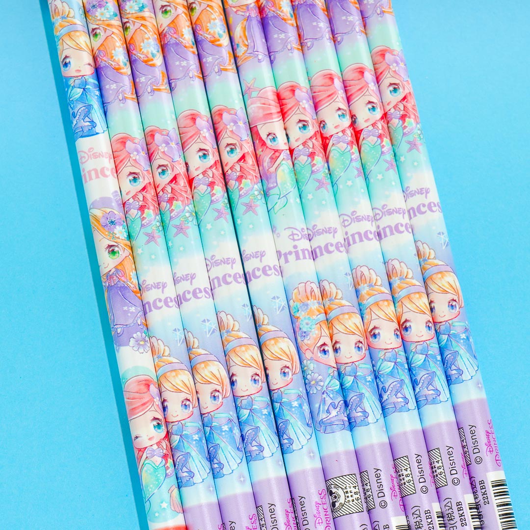 Disney Princess Chibi 2B Pencil Set