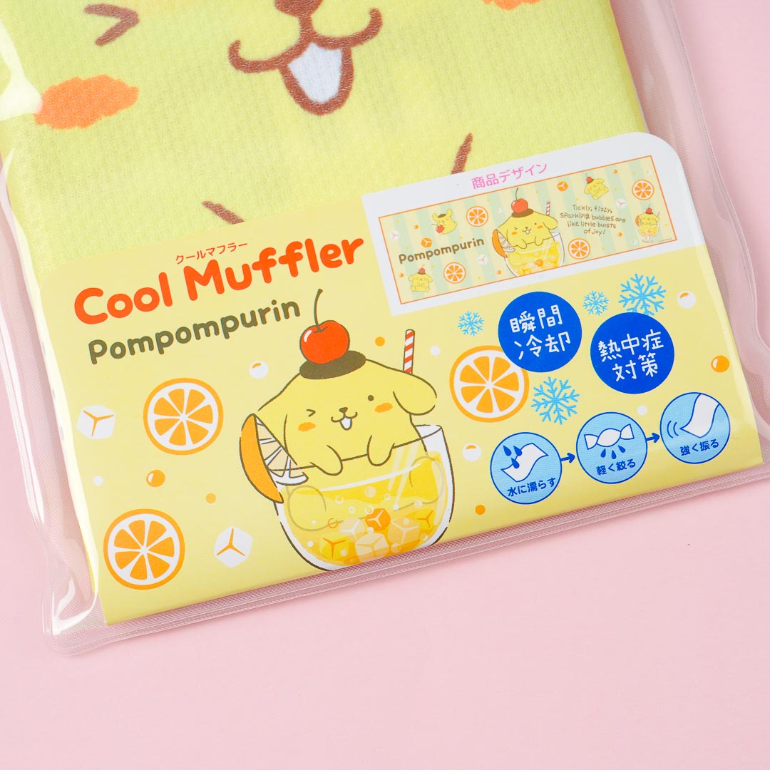 Pompompurin Lemonade Fun Cool Muffler Towel