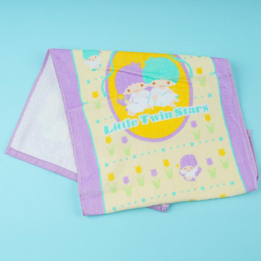 Little Twin Stars Tulips Face Towel