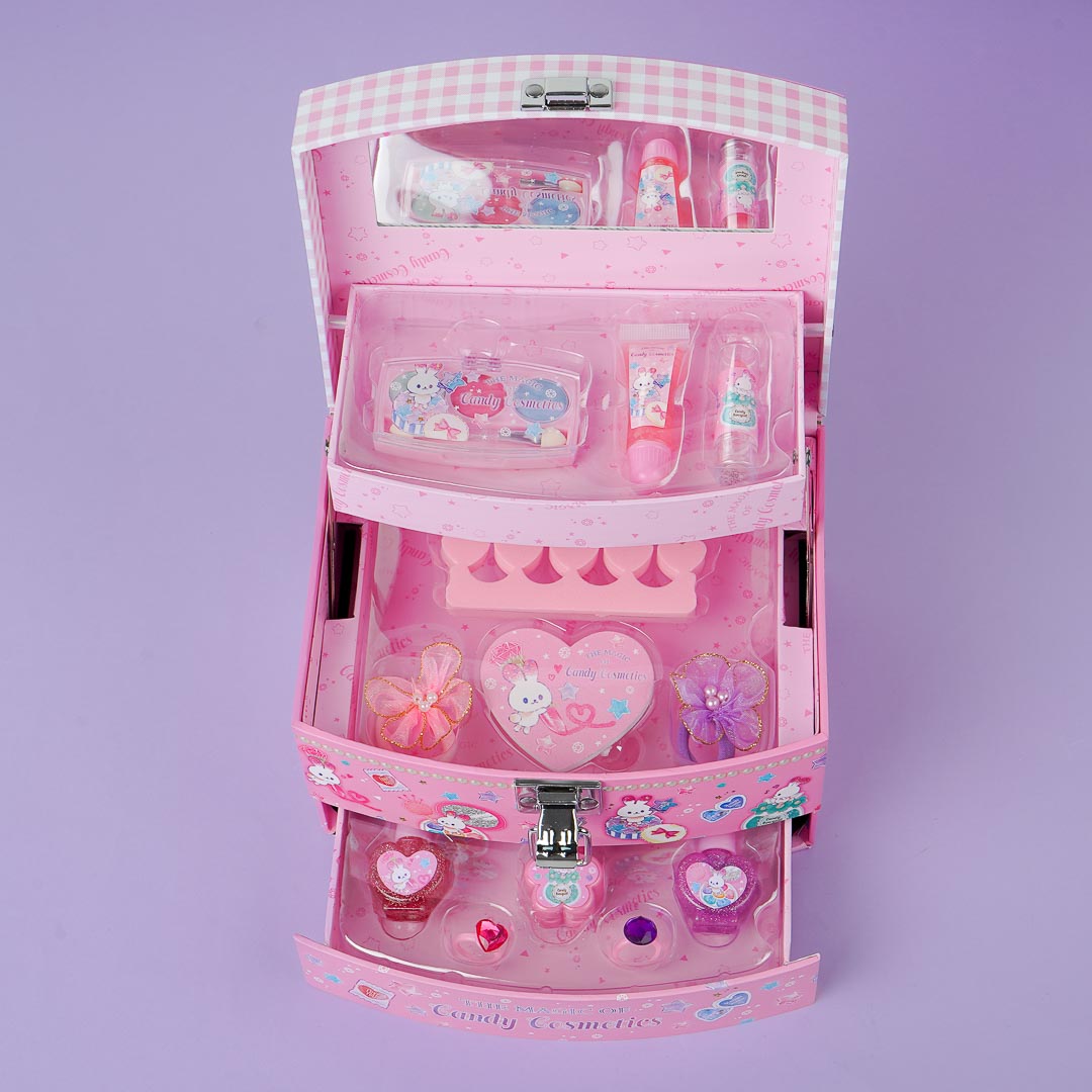 Magical Candy Makeup Box With Cosmetics