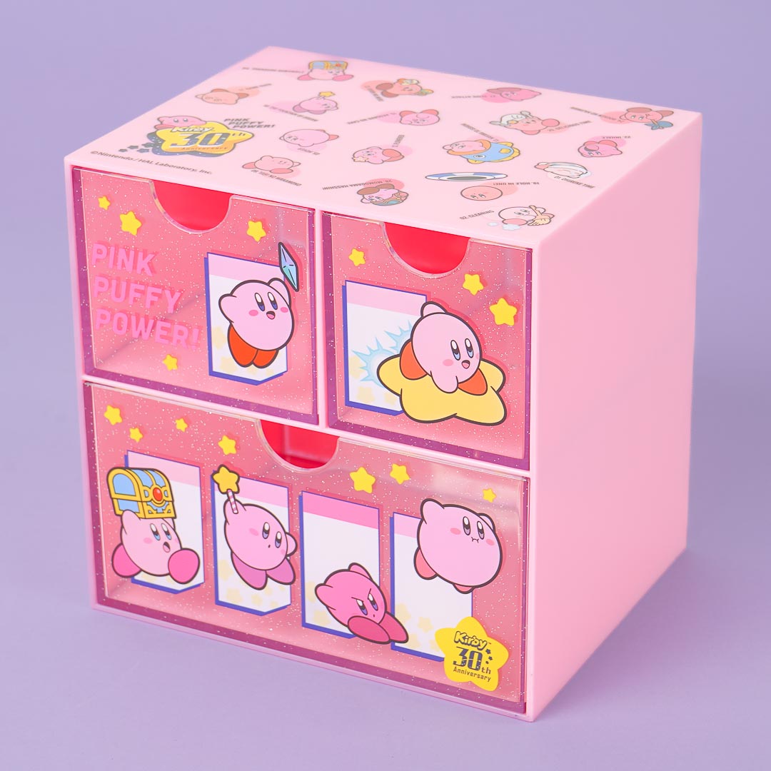Kirby Puffy Power 30th Anniversary 2-Tier Drawer Chest