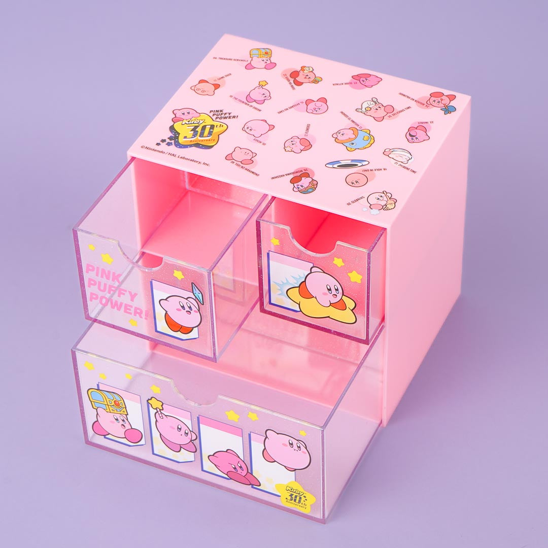 Kirby Puffy Power 30th Anniversary 2-Tier Drawer Chest