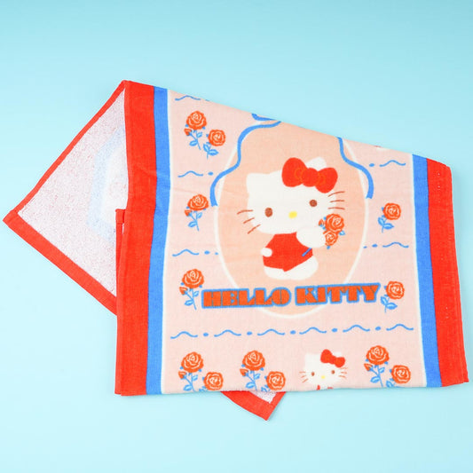 Hello Kitty Roses Face Towel