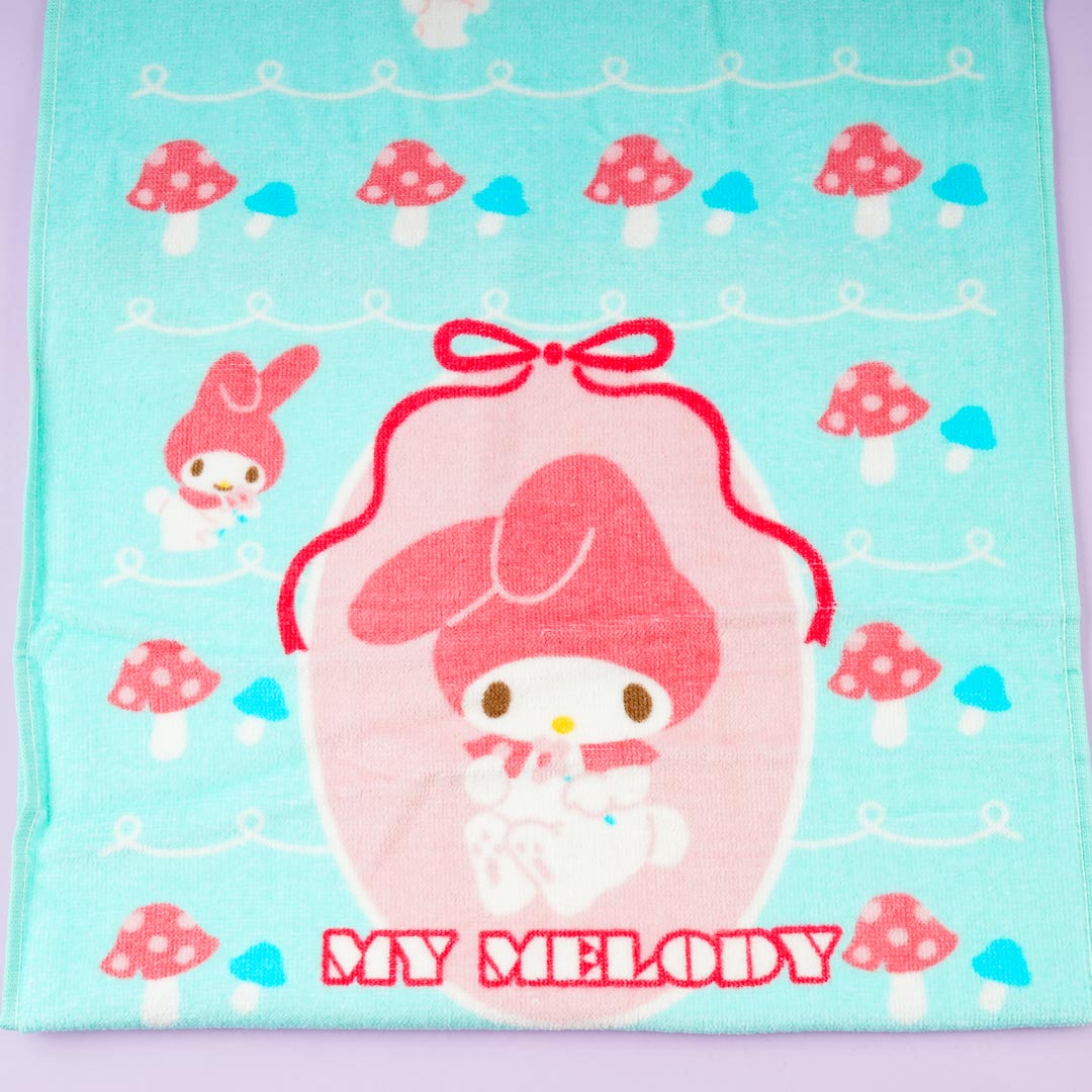 My Melody & Mushrooms Face Towel
