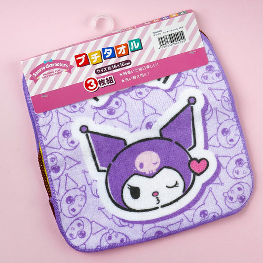 Sanrio Characters Mini Towel Set - 3 pcs