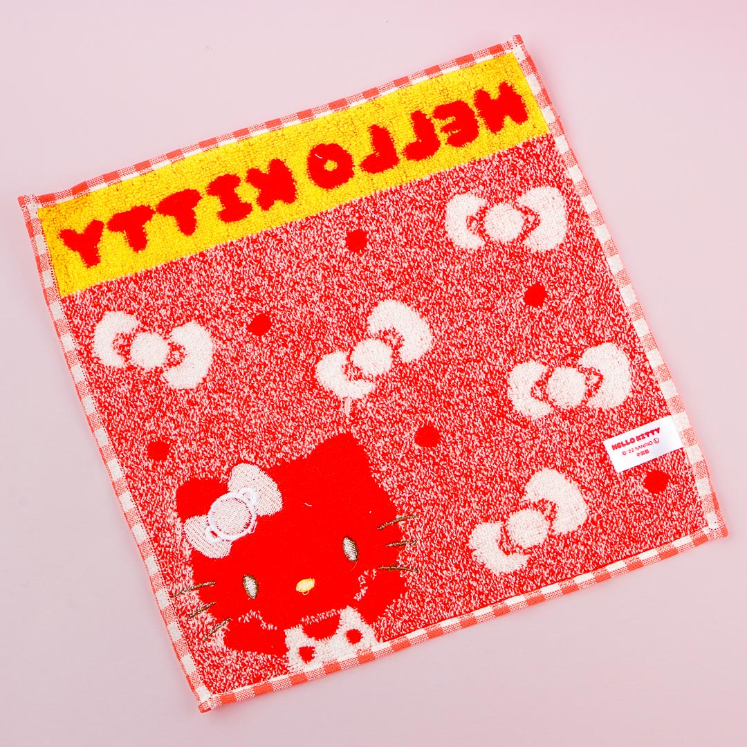 Hello Kitty Ribbons Mini Towel