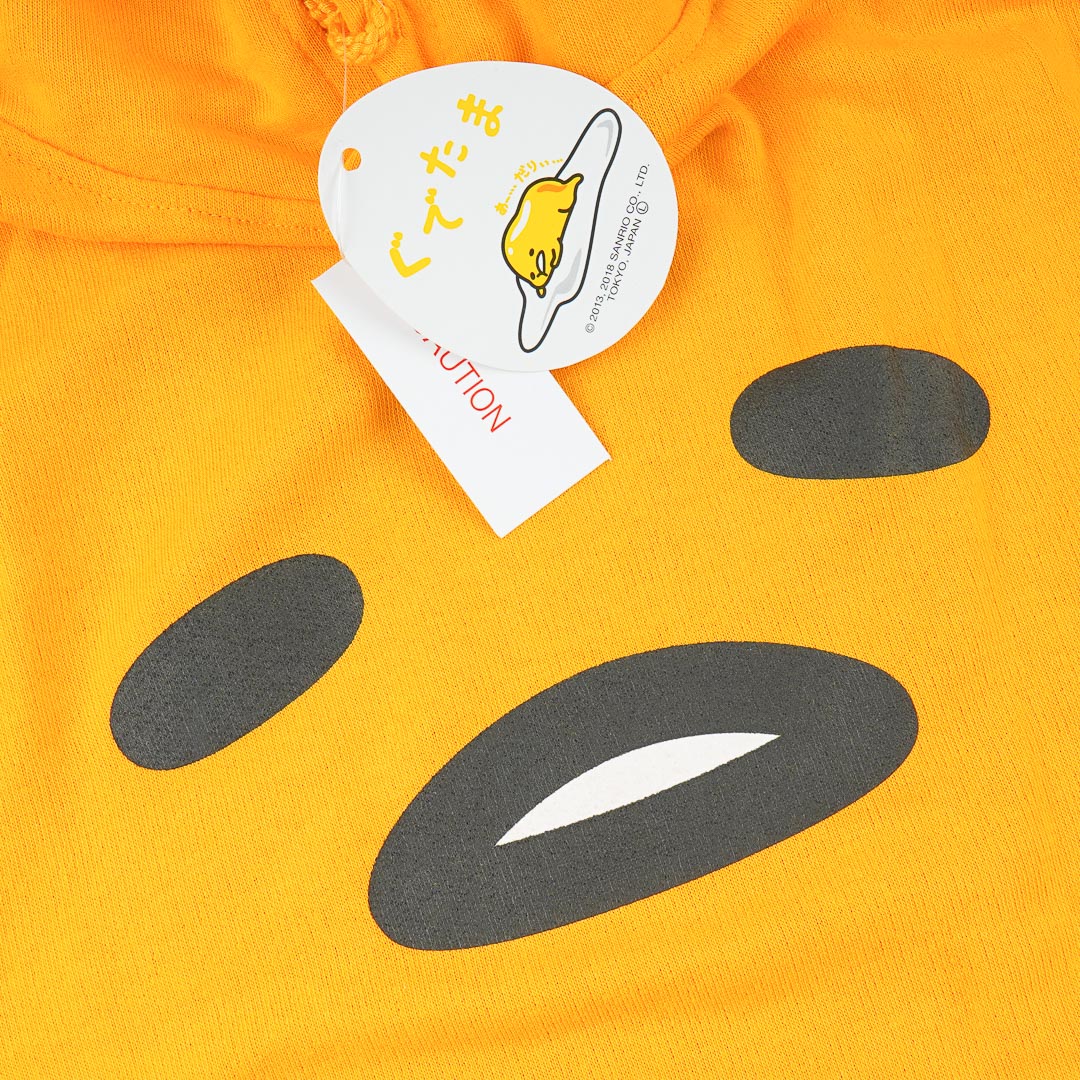 Gudetama Face Narikiri Hoodie - Large