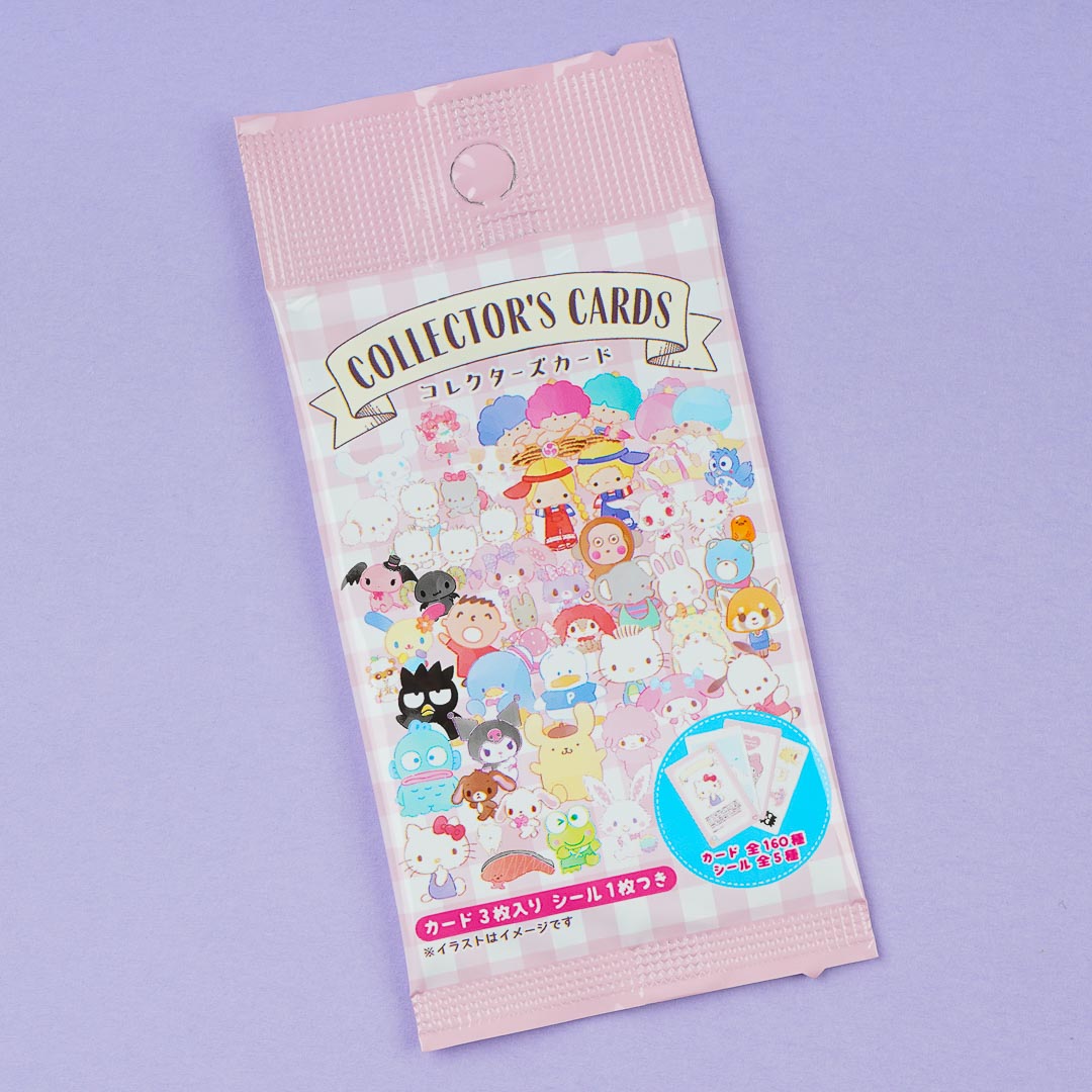 Sanrio Characters Collector's Cards with Stickers
