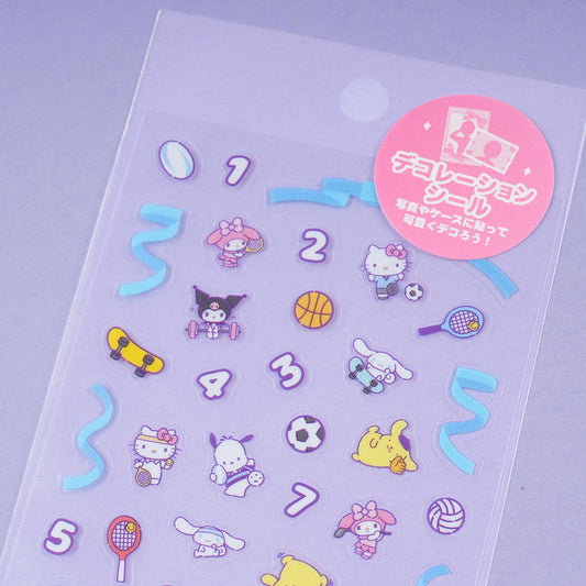 Sanrio Characters Sports Day Stickers