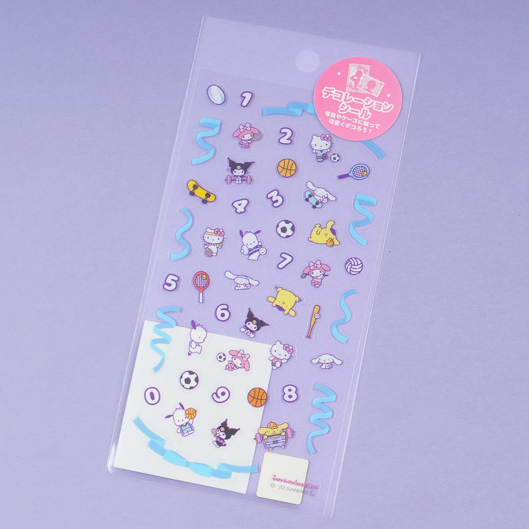 Sanrio Characters Sports Day Stickers