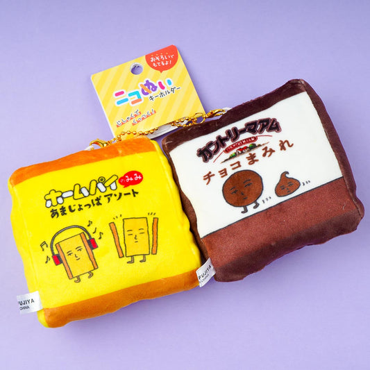 Fujiya Magnetic Twin Plushie Charms - Country Ma'am Cookies & Home Pie