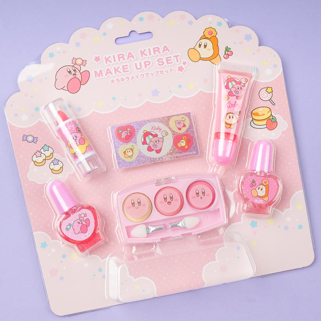 Kirby's Dream Land Pink Desserts Makeup Set