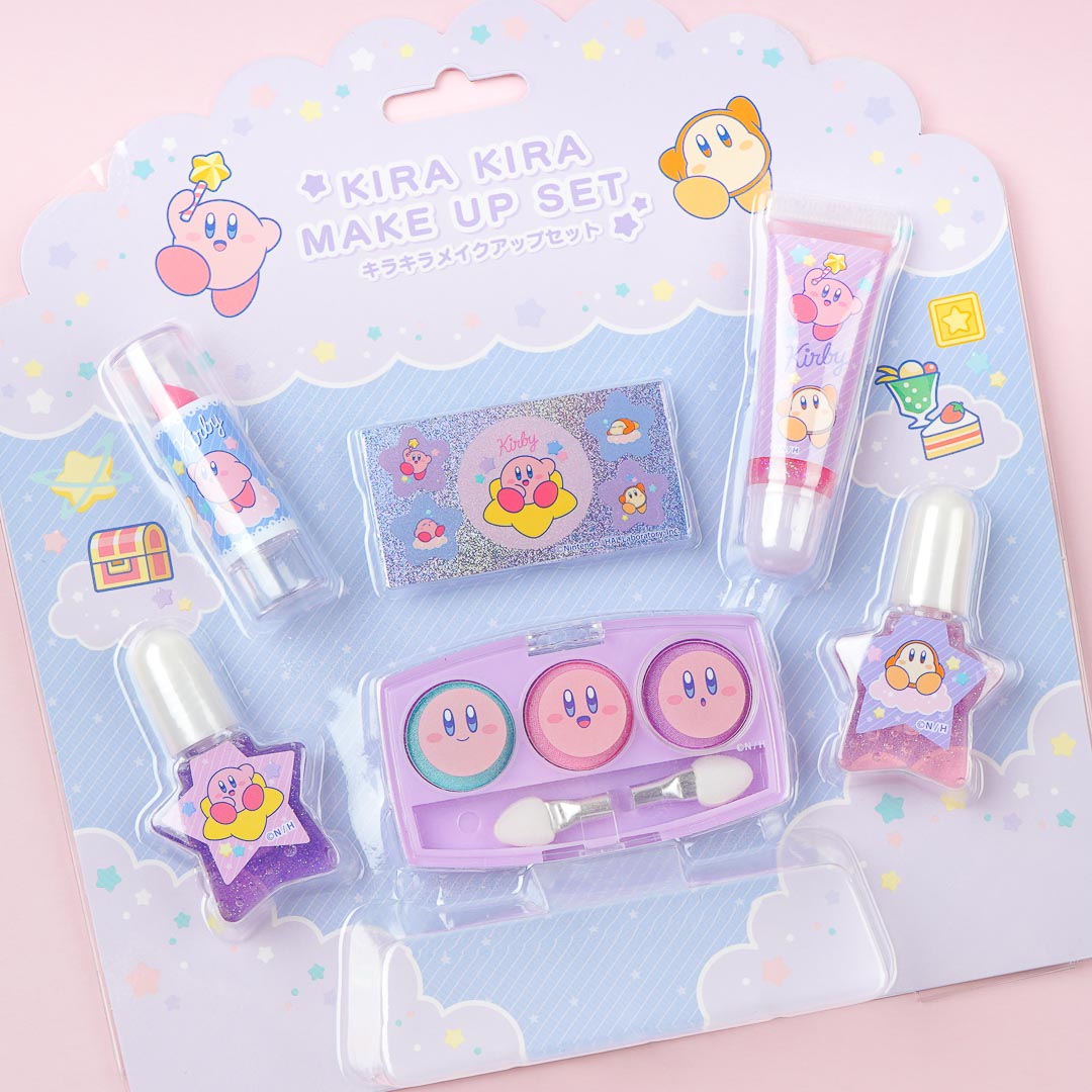Kirby's Dream Land Purple Galaxy Makeup Set