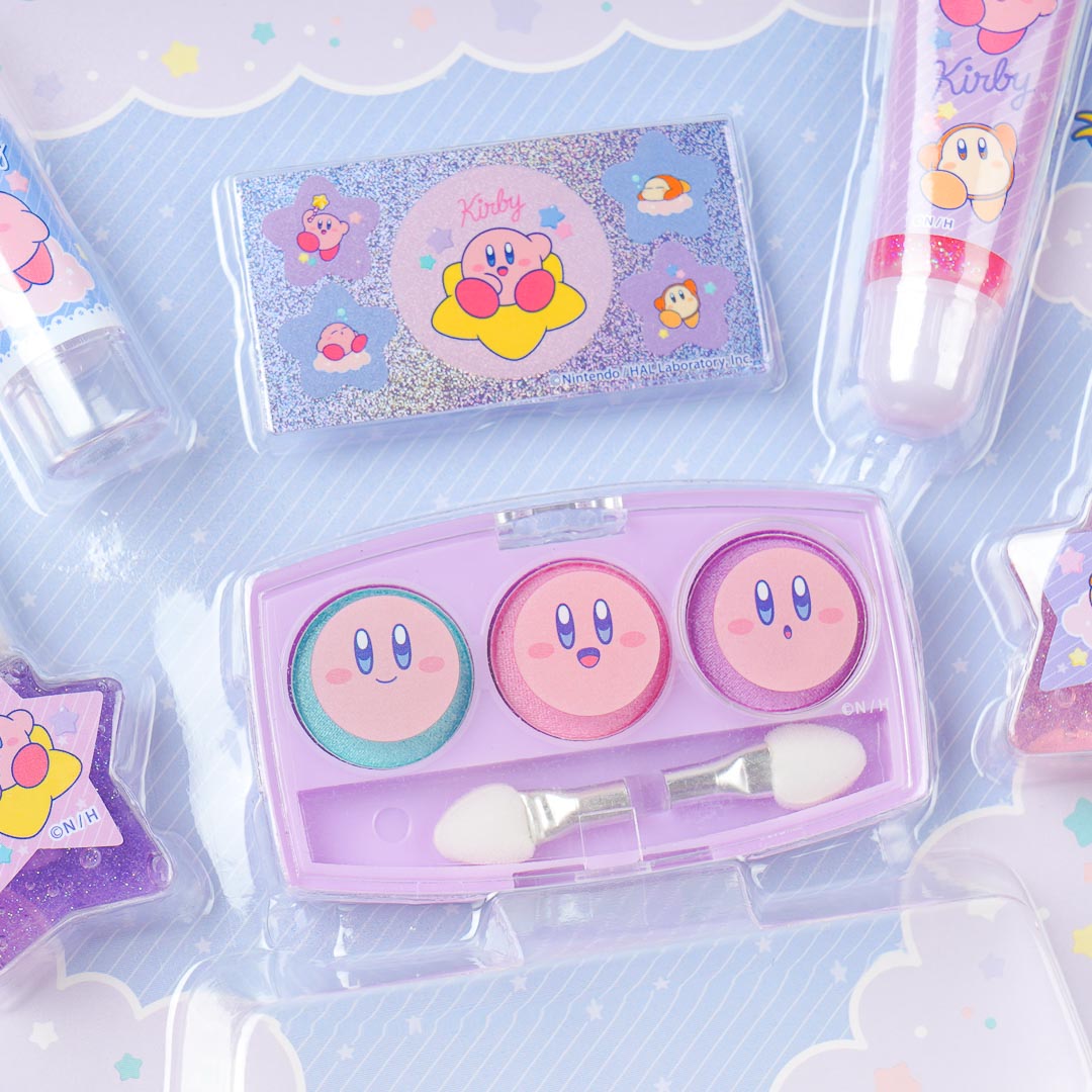Kirby's Dream Land Purple Galaxy Makeup Set